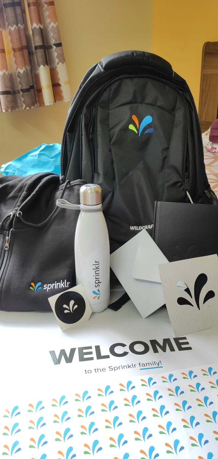 Sprinklr First Day