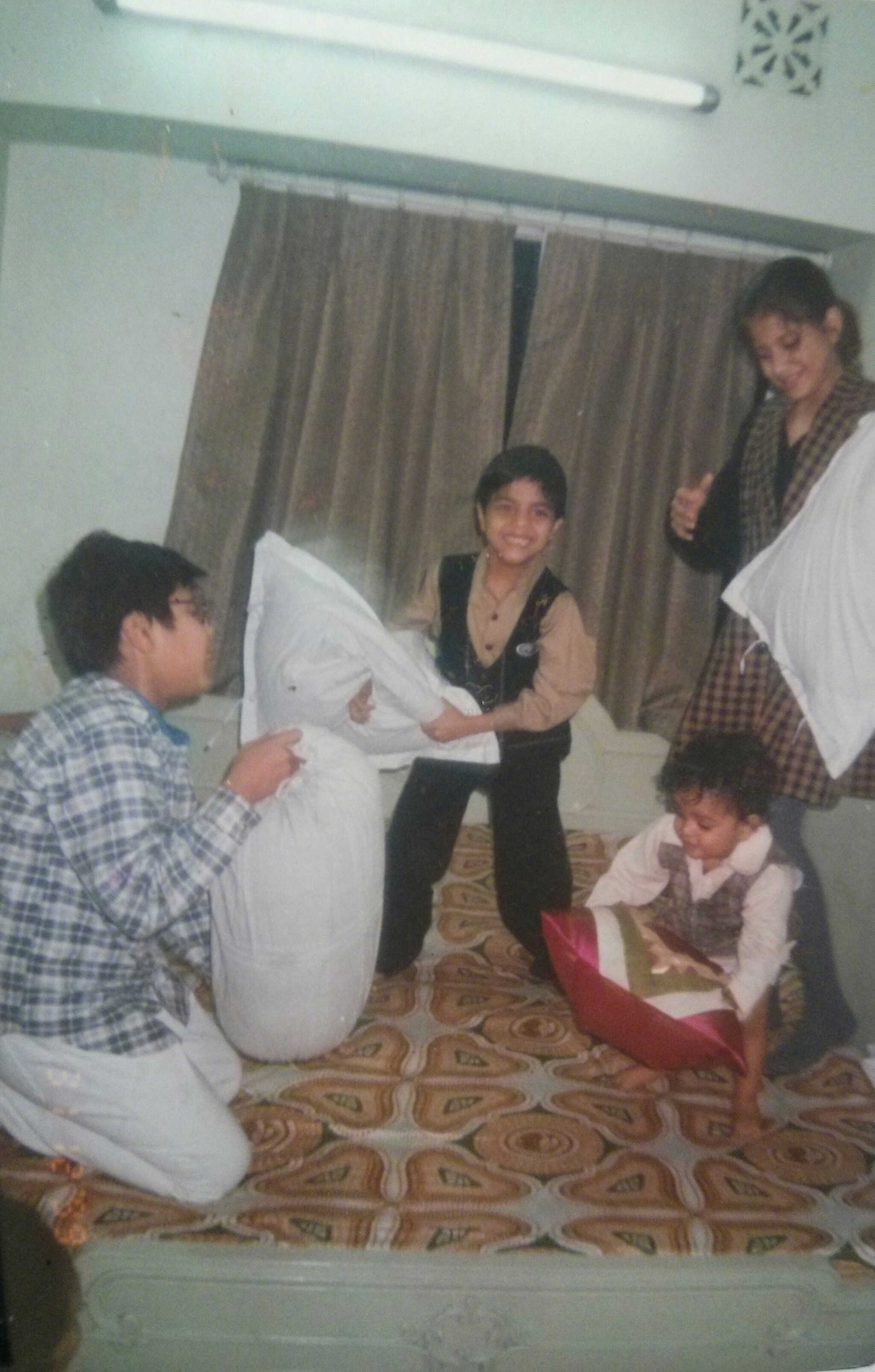 With brother 2001