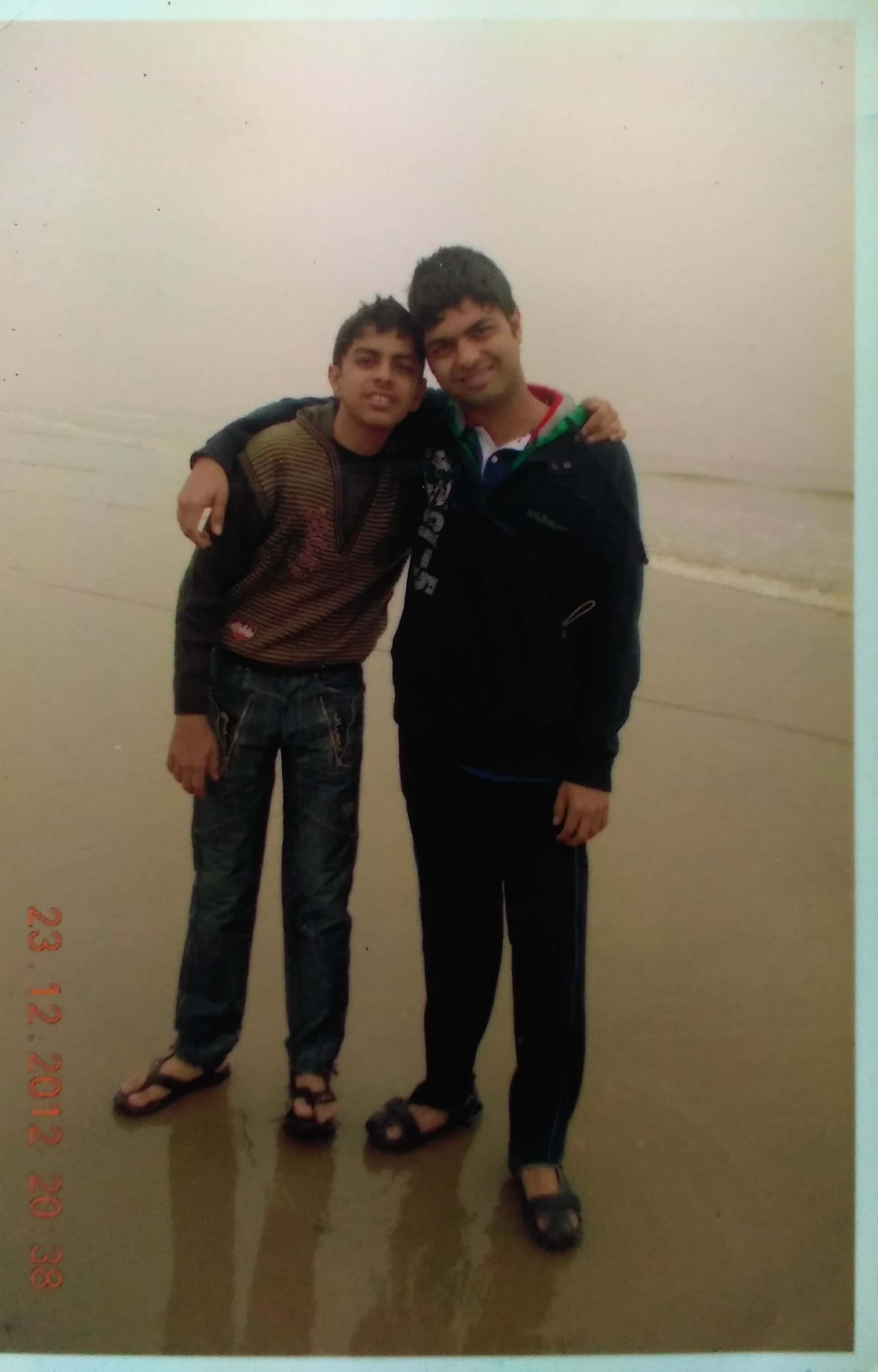 With brother 2012