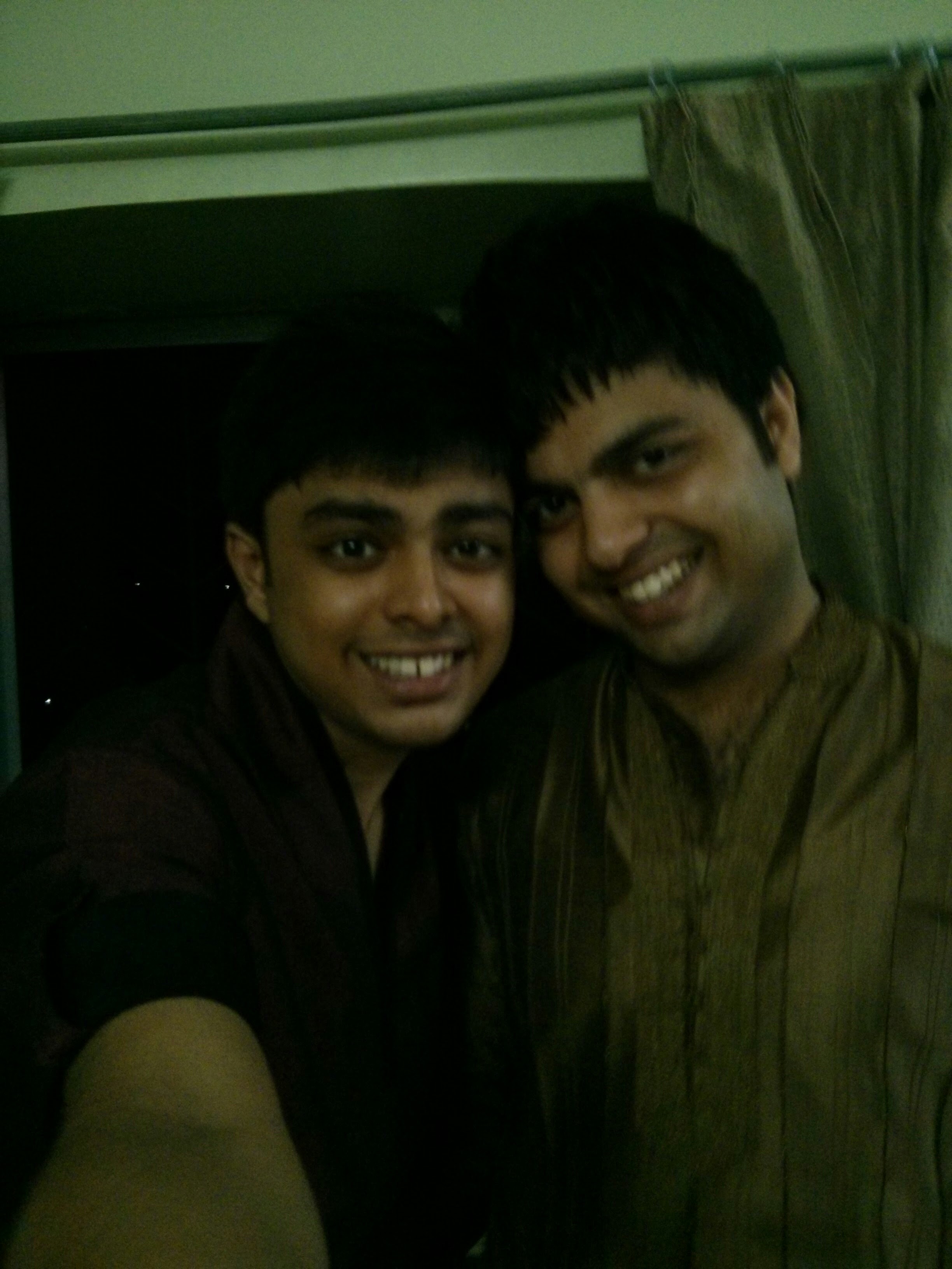 With brother 2015